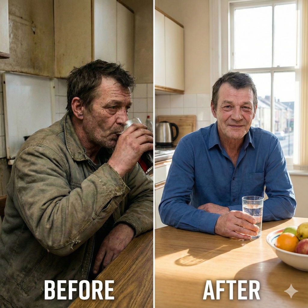 До і після лікування Alkodivin